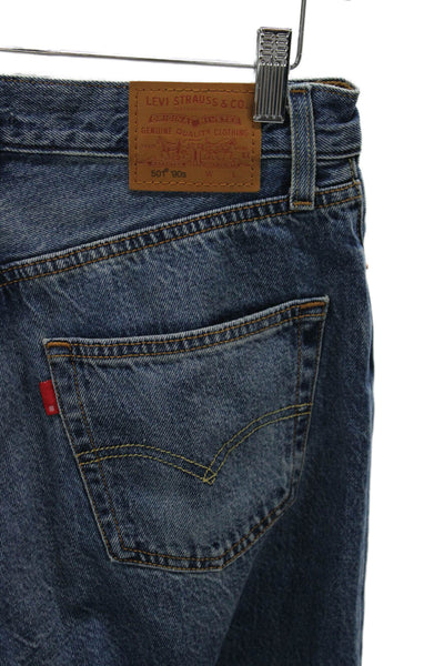 Levi Strauss & Co Unisex Straight High Rise Blue Jeans Size 26