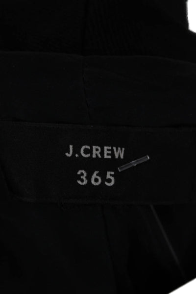 J Crew Women Basic Jacket Black Viscose Long Sleeve Classic Size M