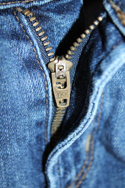 Citizens of Humanity Women Straight High Rise Blue Jeans Size 27