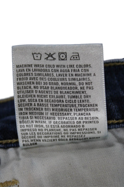 Citizens of Humanity Women Straight High Rise Blue Jeans Size 27