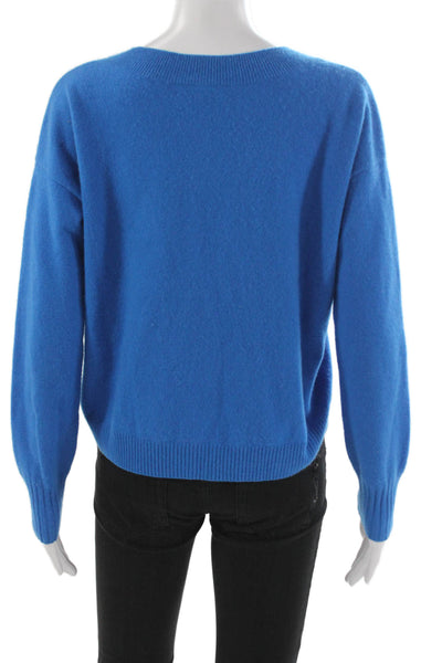 Manrico Cashmere Women Pullover Sweater Black Long Sleeve Size S