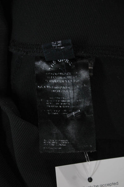 The Upside Women Ankle Leggings Black Polyester Activewear Size 8