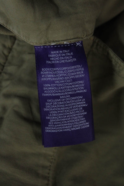 Ralph Lauren Unisex Adults Chino Pants Beige Button Cotton Size 12
