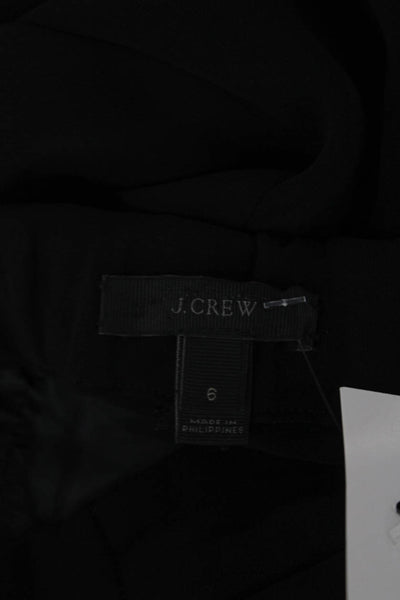 J Crew Womens Ankle Gray Wool Pants Solid Fall Size 6