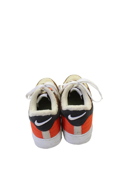 Nike Womens Lace Up Air Force 1 Low LXX Toasty Sneakers Brown White Size 8.5