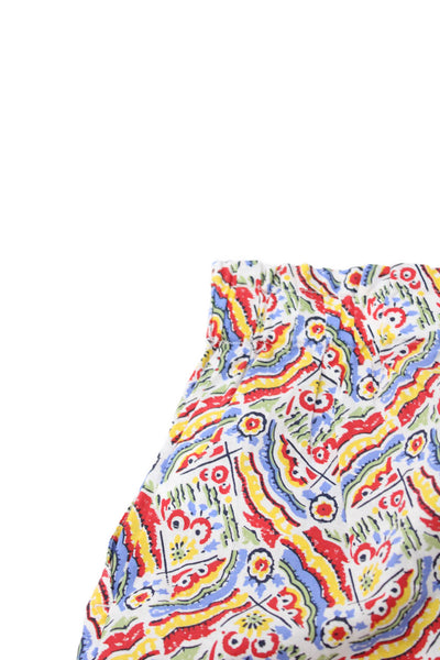 Polo Ralph Lauren Girls Elastic Waist Pull-On Multicolor Shorts Size 14