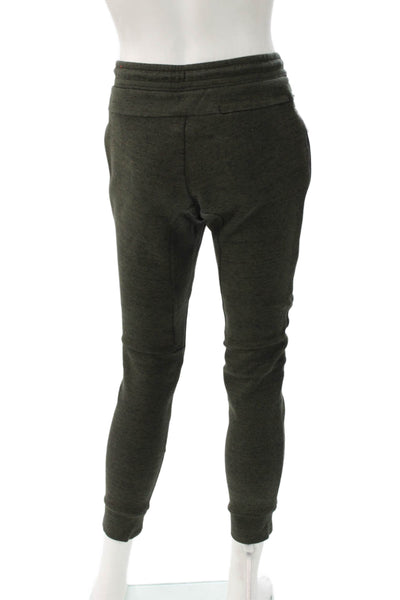 Nike Mens Jogger Pants Green Cotton Drawstring Size M