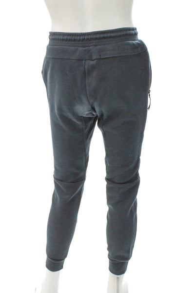 Nike Mens Gray Cotton Jogger Pants Drawstring Inseam 29 Size M