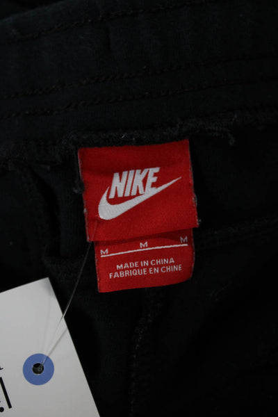 Nike Mens Gray Cotton Jogger Pants Drawstring Inseam 29 Size M