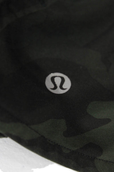 Lululemon Womens Hot Pants Green Camo Size 6