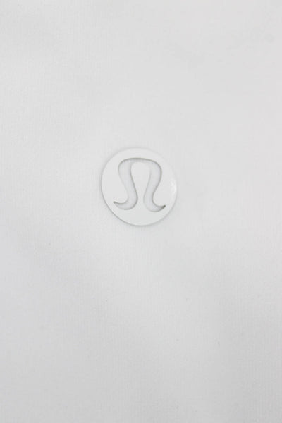 Lululemon Womens White Capri Leggings Skull Size 6