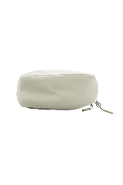 Lululemon Womens Zip Around Closure Crossbody Shoulder Handbag Beige