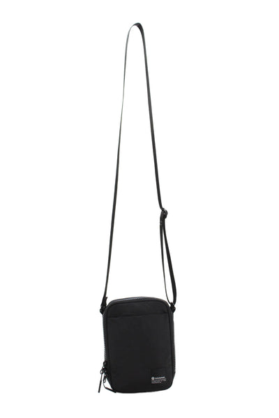 Lululemon Womens Zip Around Closure Crossbody Shoulder Handbag Black