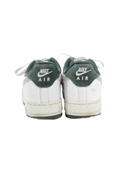 Nike Men's Leather Lace Up Trainer Sneaker White Size 8