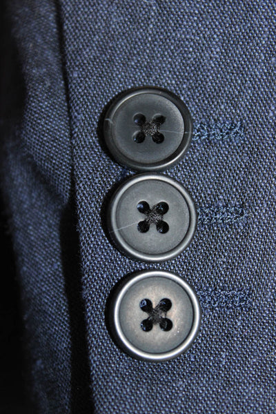 Theory Mens 2 Piece Suit Blue Polyester Size 42