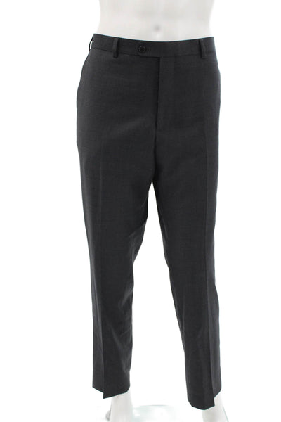 John Varvatos Star USA Mens Wool Gray 2 Piece Suit Size 42