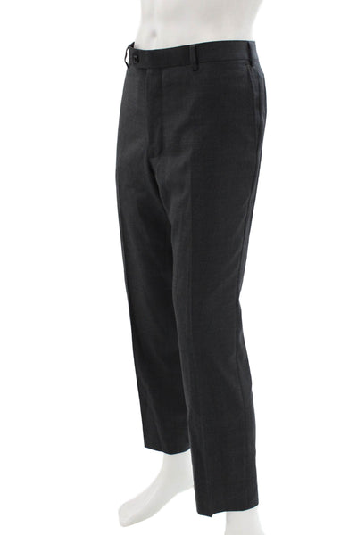 John Varvatos Star USA Mens Wool Gray 2 Piece Suit Size 42