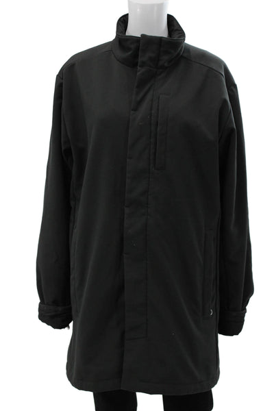 The North Face Mens Black Parka Zip Outdoor Size M