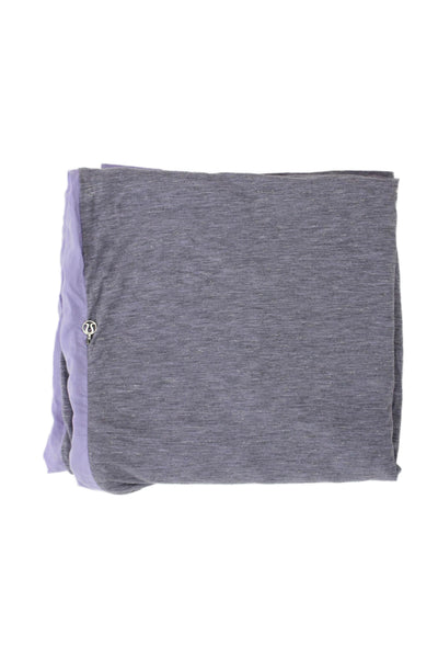 Lululemon Women's Colorblock Shawl Wrap Purple Size 86" X 23"