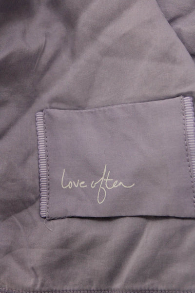 Lululemon Women's Colorblock Shawl Wrap Purple Size 86" X 23"
