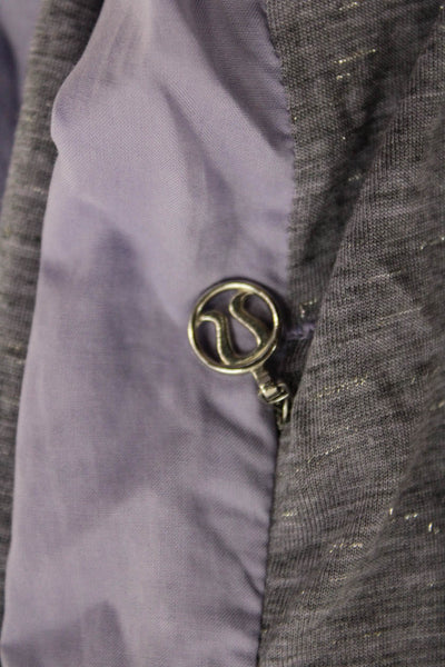 Lululemon Women's Colorblock Shawl Wrap Purple Size 86" X 23"