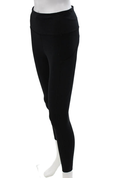 Lululemon Womens Black Ankle Leggings Polyamide Size 4