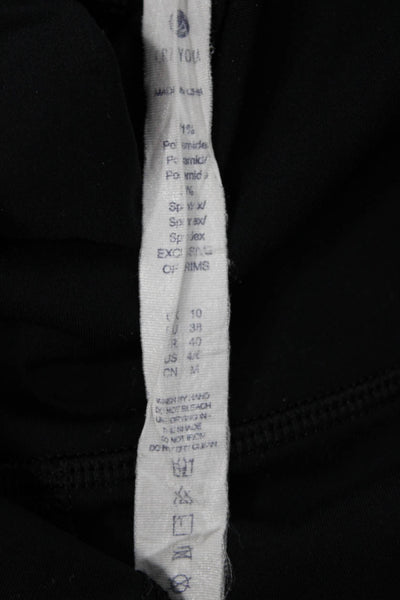 Lululemon Womens Black Ankle Leggings Polyamide Size 4