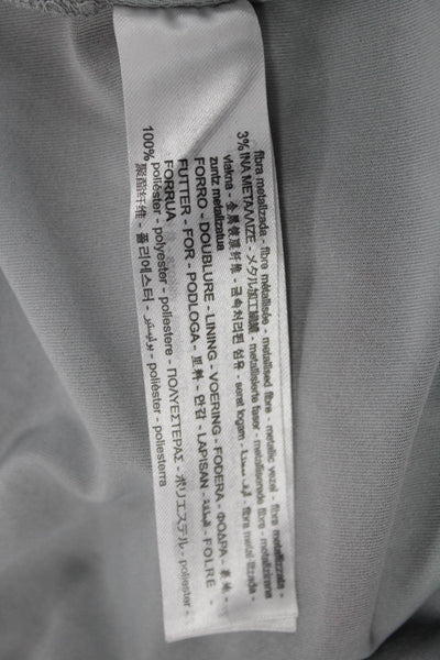 Zara Womens Pleated Striped Midi Skirt Set Multicolor Strapless Size 8