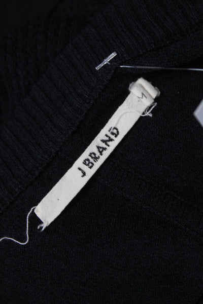 J Brand Womens Gray Crew Neck Pullover Sweater Long Sleeve Size M