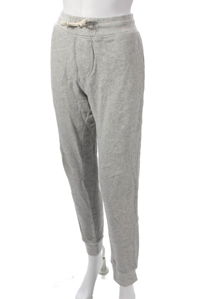 Alternative Unisex Adults Gray Organic Cotton Jogger Pants Drawstring Size S