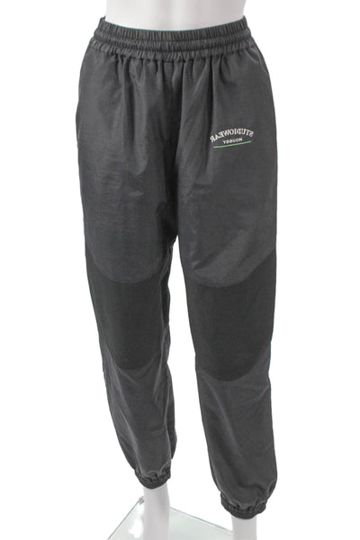 Moussy Women Jogger Pants Gray Colorblock Polyester Pull On Size XS