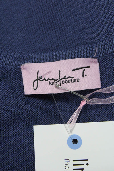 Jennifer Tyler Women Basic Tank Blue Sleeveless Size 44