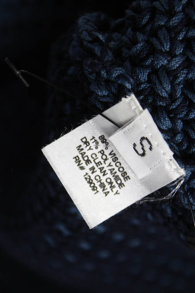 Prabal Gurung Women Viscose Pullover Sweater Blue Size S