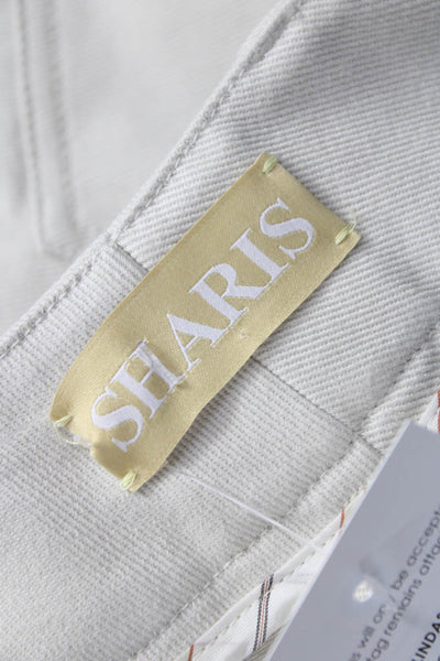 Sharis Mens Chino Pants Beige High Rise 34 Inseam 98% Cotton Size 48