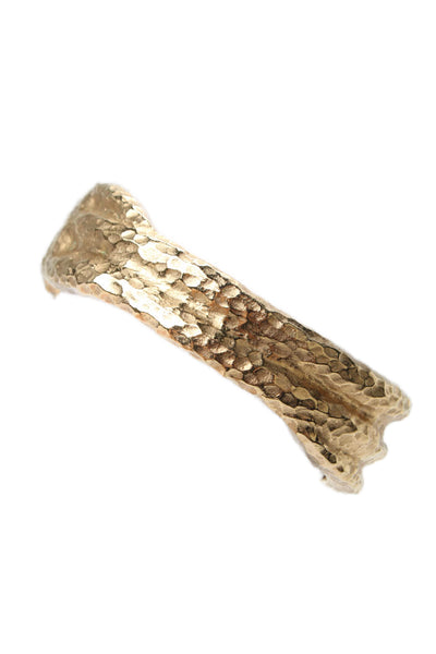 Tat2 Womens Gold Plated Crystal Capri 3 Row Bangle