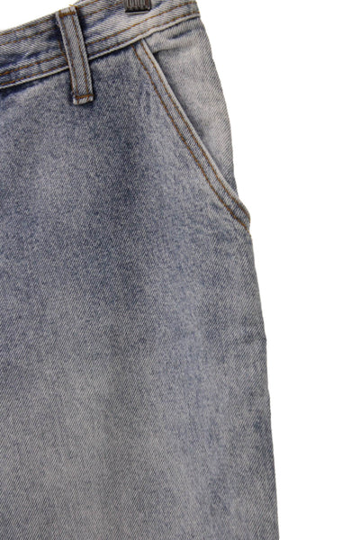 J. Galt Women Flared Jeans Blue 100% Cotton Mid Rise Inseam 32 Size S