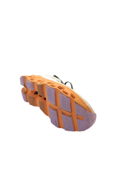 On Cloud Womens Lace Up Cloud Master Running Sneakers Shoes Orange Size 9