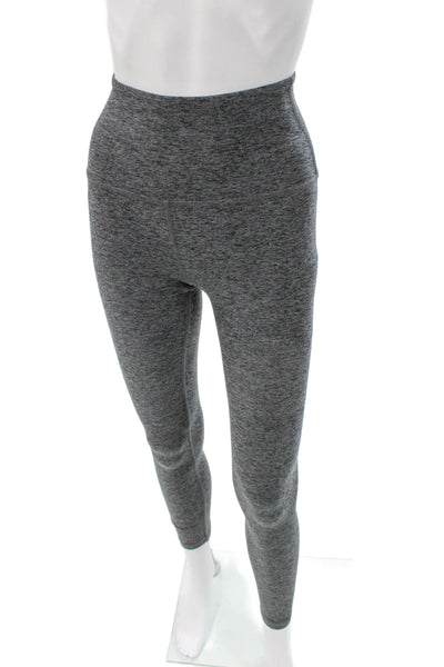 Beyond Yoga Womens Ankle Leggings Gray Flecked Size XS