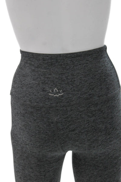 Beyond Yoga Womens Ankle Leggings Gray Flecked Size XS