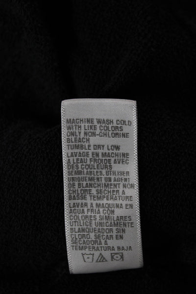 James Perse Womens Pullover Gray Cotton Blend Crewneck Long Sleeve Size 2
