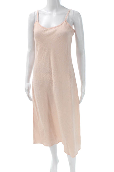 Loom.ist Womens Pink Slip Dress Organic Cotton Sleeveless Size One Size