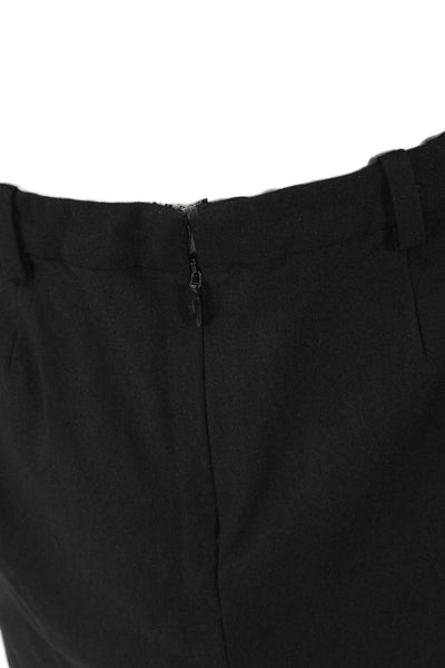 NBD Womens Jeweled Strapless Belted Top Skirt Set Black Size Medium/Small