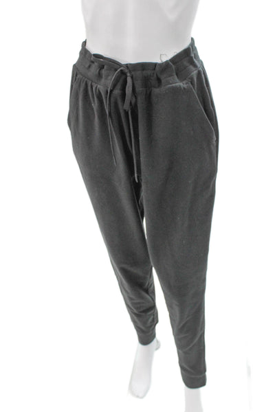 Gerry Womens Black Jogger Pants Drawstring Polyester Size M