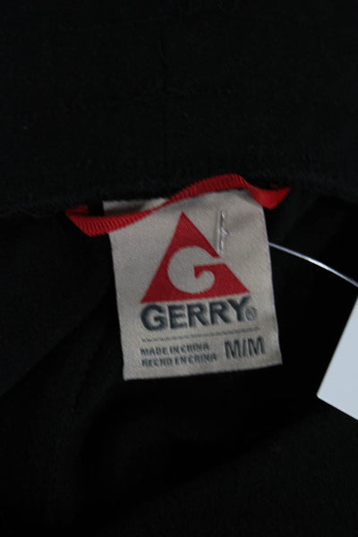 Gerry Womens Black Jogger Pants Drawstring Polyester Size M