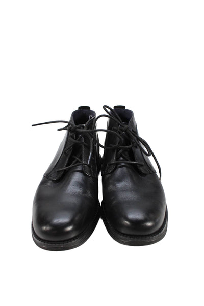 Cole Haan Grand.OS Mens Leather Ankle Boots Black Size 7.5 Medium