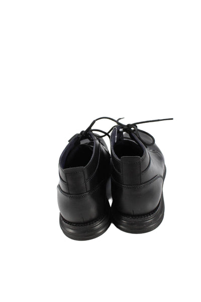 Cole Haan Grand.OS Mens Leather Ankle Boots Black Size 7.5 Medium