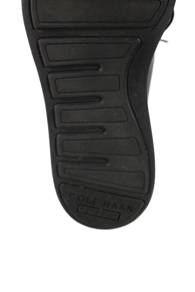 Cole Haan Grand.OS Mens Leather Ankle Boots Black Size 7.5 Medium