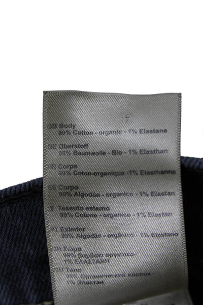 Scotch & Soda Mens Black Tapered Cotton Jeans Size 32
