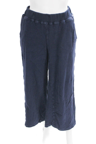 Kerri Rosenthal Womens Sweatpants Blue 100% Cotton Pull On Size XS