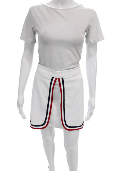 G/Fore Women Athletic White Polyester Skort Size 10